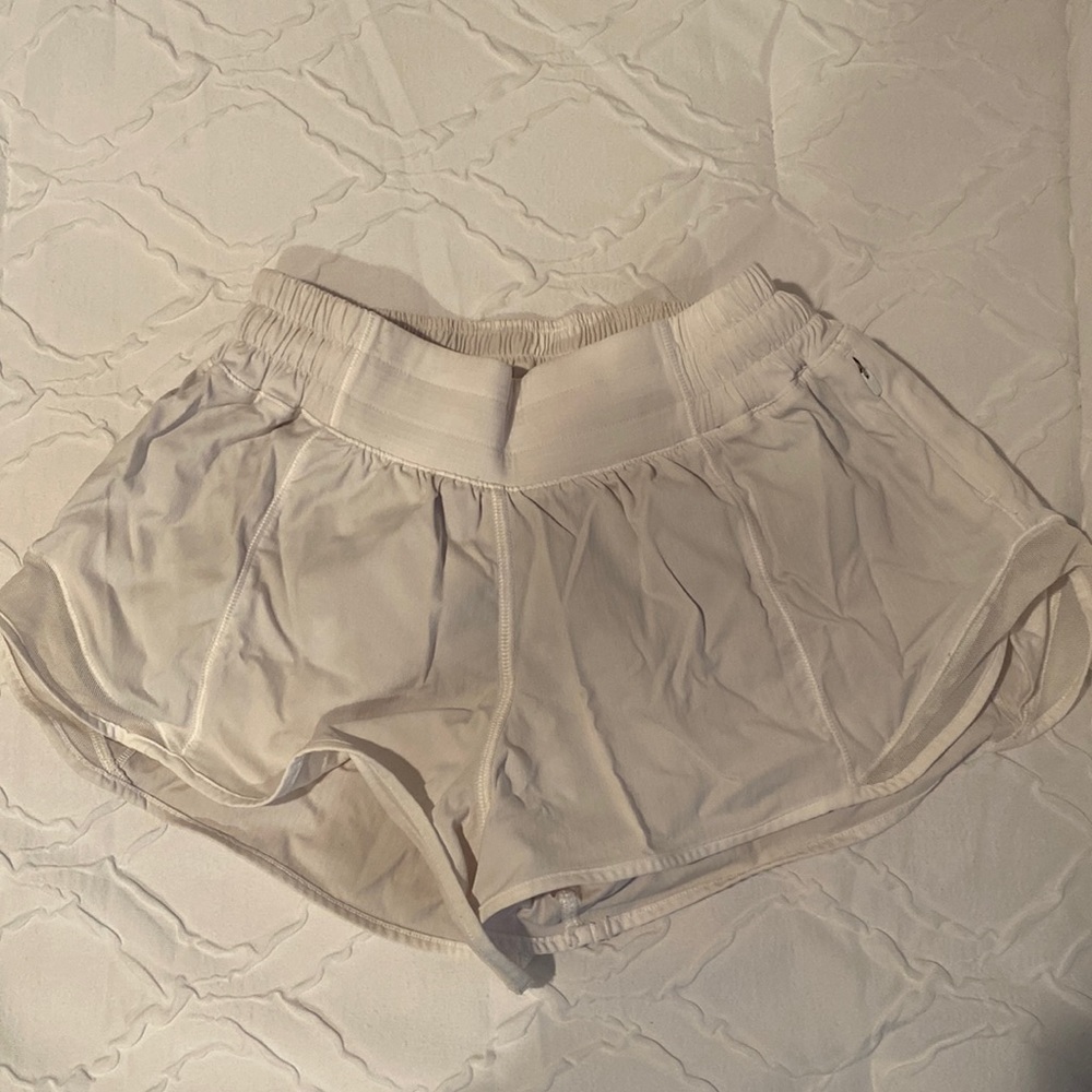 Lululemon white shorts